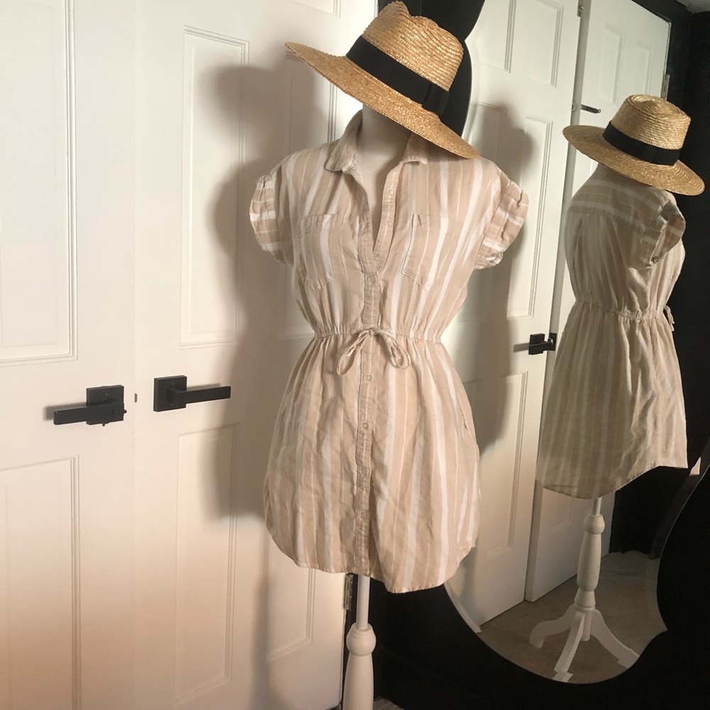 Collard T-Shirt Dress